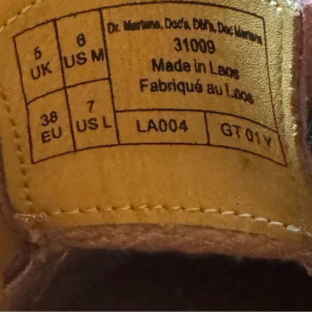 NWT Dr. Martens Pink Shoes - Picture 3 of 6